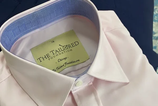 A tailored shirt from the The Tailored Foundatio