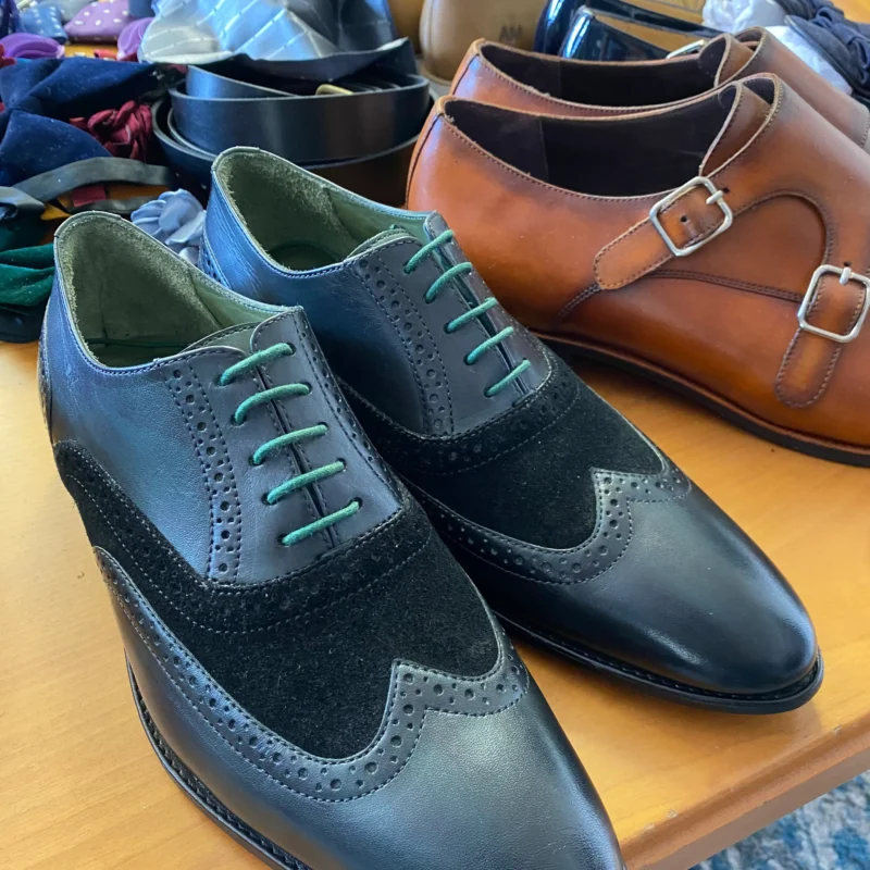 Two tailored shoes from the tailored foundation