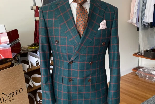 A custom suit from the tailored foundation