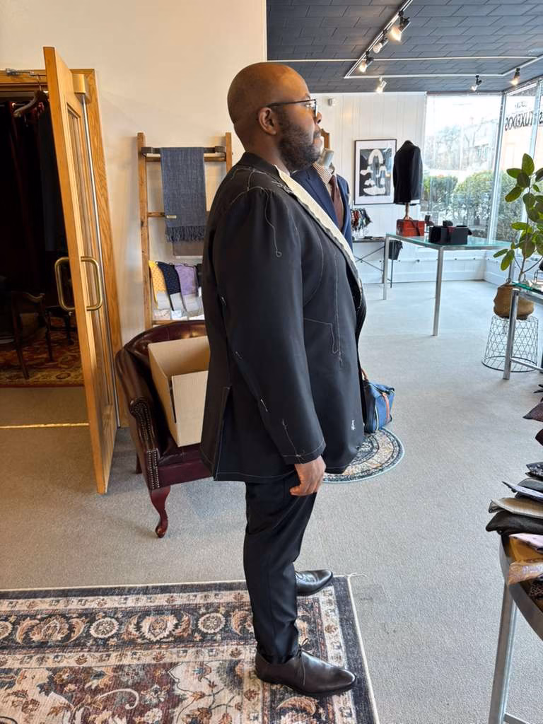 WhatsApp Image 2026-03-23 at 21.27.01 (1) Chicago client in bespoke trial suit with clean tailored silhouette